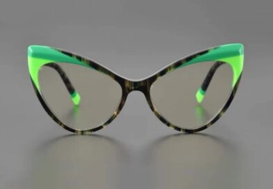 Sofisticação Oversized: Armação para Óculos Retrô Cat Eye em Acetato Premium Handmade – EyewearClub